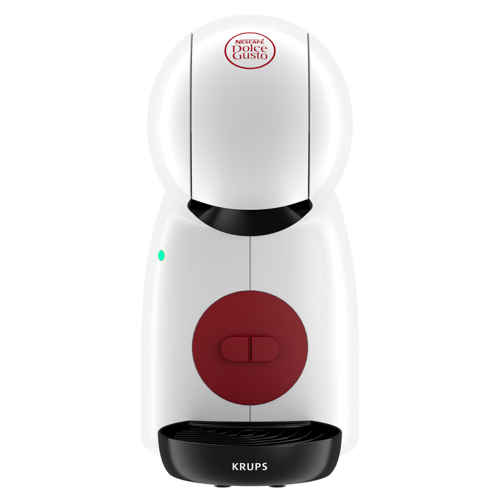 Espressor KRUPS cu capsule NESCAFÉ® Dolce Gusto® Piccolo XS KP1A3110, 1600 W, 15 bari presiune, capacitate rezervor 0.8 L, functie Eco, alb & rosu [2]