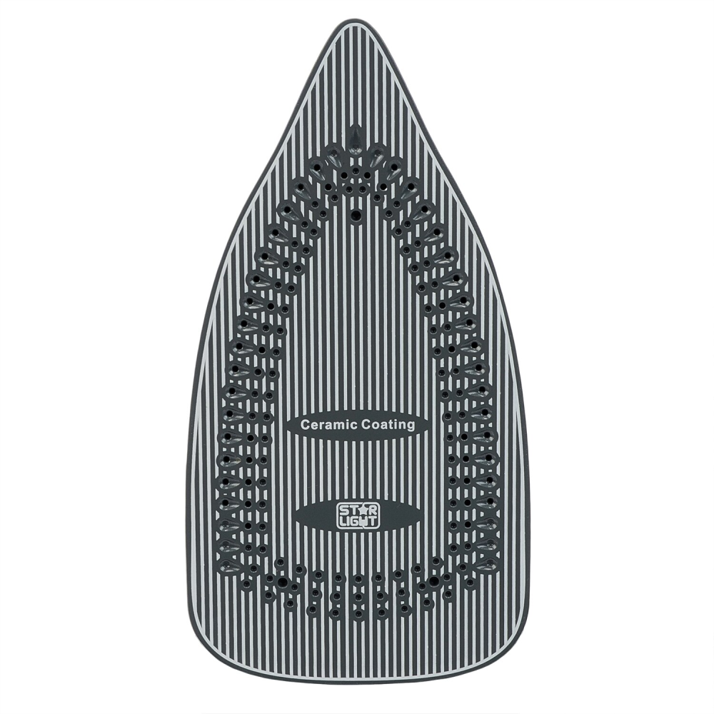 Fier de calcat Star-Light Easy SIA-2230, Talpa ceramica, 2200 W, 0.30 l, 1.9 m, Alb/Mov [4]