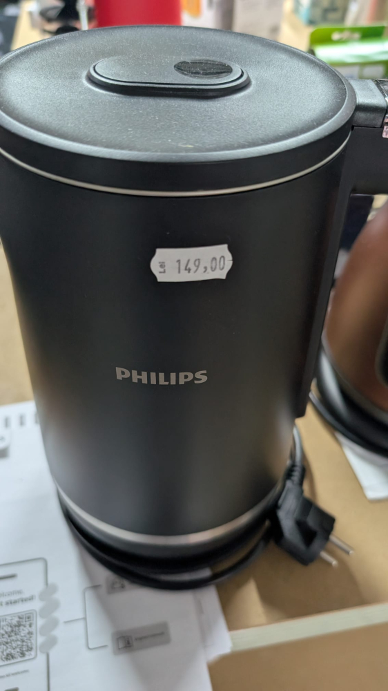 Fierbator cu perete dublu Philips HD9396/90 seria 5000, Capacitate de 1,7 l [2]