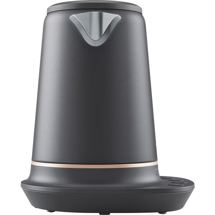 Fierbator Electrolux E7K1-6BP, 2400W, temperaturi predefinite 40-100 ° C, Metal Perlat Negru [3]