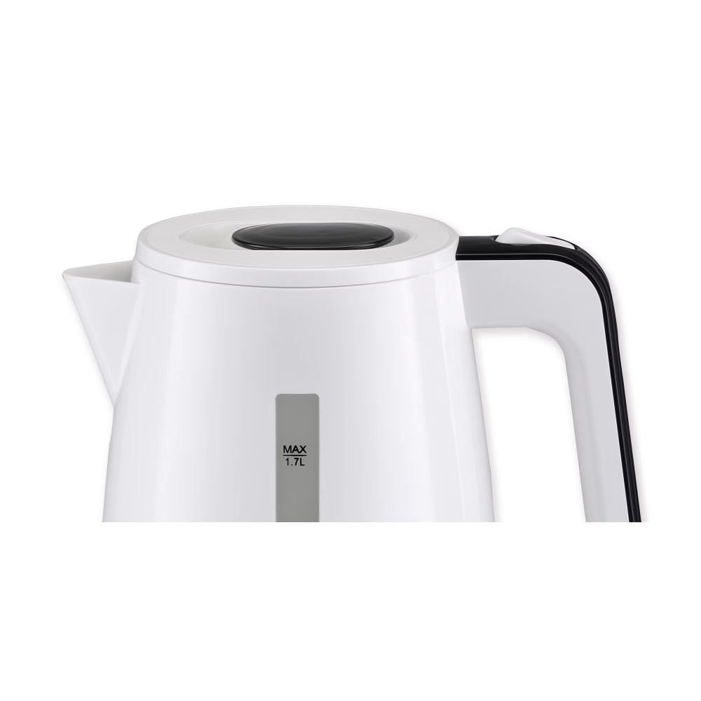 Fierbator Heinner HEK-17WH, 1.7 L, element incalzire inox, oprire automata, plastic, Negru/Alb [3]