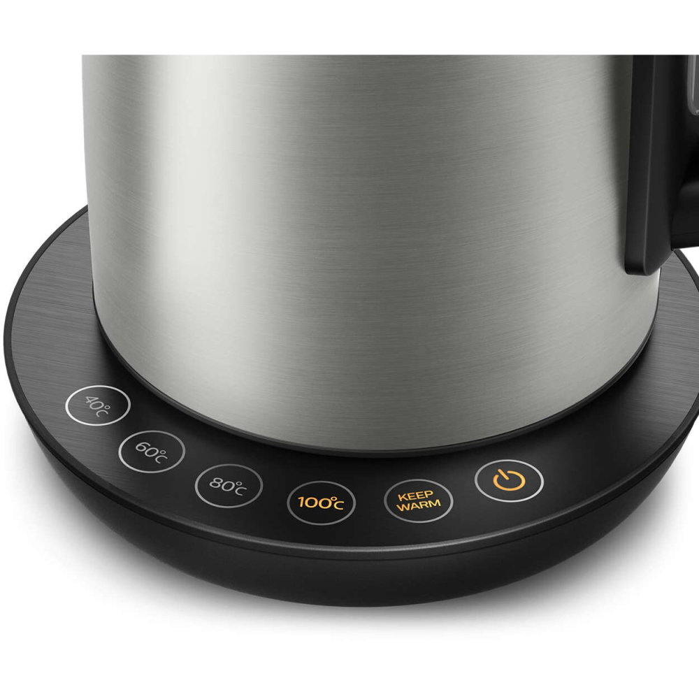 Fierbator Philips HD9359/90, 2200 W, 1.7 L, baza 360°, 4 butoane presetate pentru selectarea bauturilor si a ingredientelor, Filtru cu microsita, control temperatura, Negru [5]