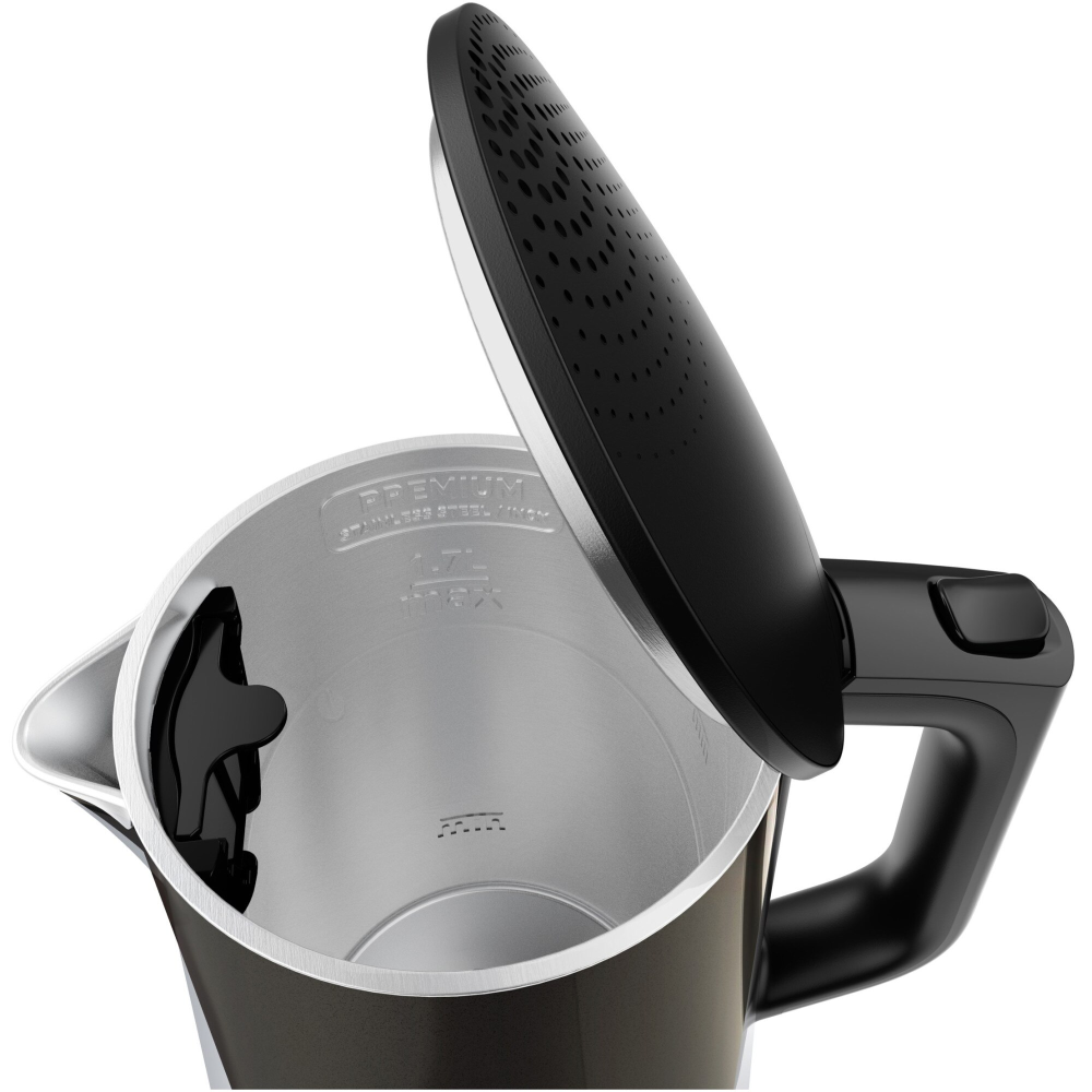 Fierbator Tefal Digital KI831E10, 5 trepte de temperatura, functie Pastrare la cald, filtru anticalcar detasabil, negru [4]