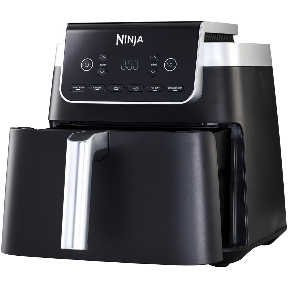 Friteuza cu aer cald Ninja Max Pro AF180EU, capacitate mancare 1.2 kg, 2000 W, interval temperatura 40 - 240 °C, oprire automata, temperatura ajustabila, 6 programe, negru [4]