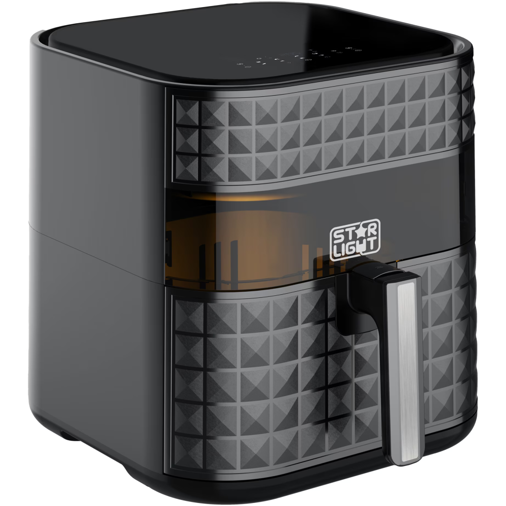 Friteuza cu aer cald Star-Light DAFV-1800Z7B, 1800 W, 7 l, 7 Programe presetate, temperatura ajustabila, vas detasabil, gratar antiaderent detasabil, Negru [3]