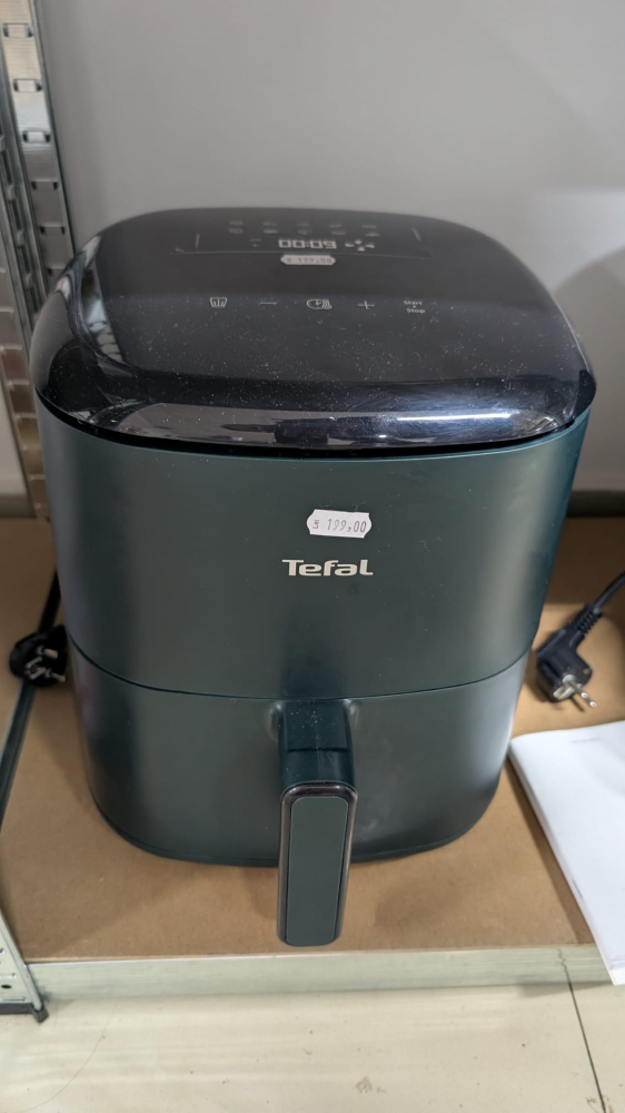 Friteuza cu aer cald Tefal Easy Fry Max EY245310, 1500 W, capacitate 5L, 10 programe automate, ecran tactil, vas detasabil antiaderent, oprire automata, temperatura ajusatbila, carte de retete inclusa [5]