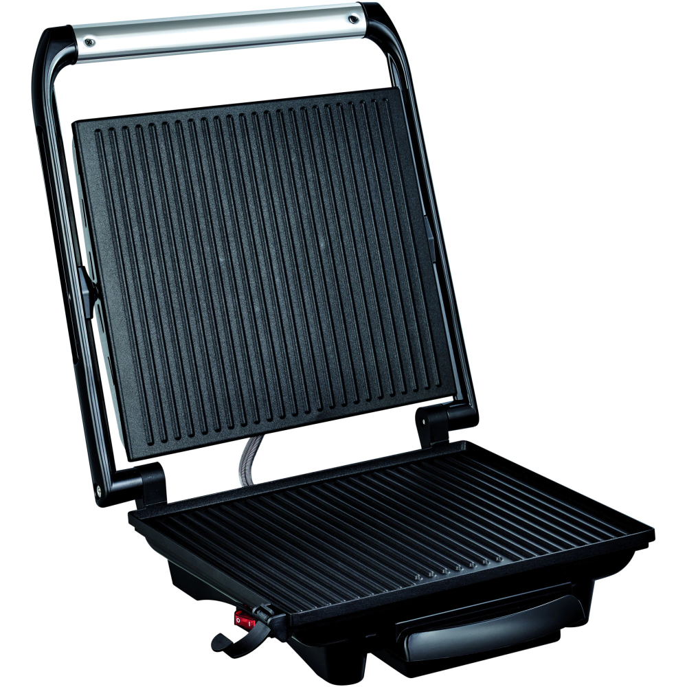 Gratar electric multifunctional Tefal Inicio Grill GC241D38, 2000 W, functie Panini integrata, placi antiaderente 30×20 cm, tavita colectoare grasime detasabila, design vertical pentru depozitare comp [3]