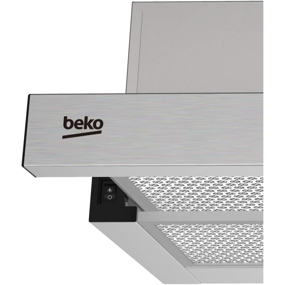 Hota incorporabila telescopica Beko HNT63322XH, 320 mc/h, Filtru metalic, 60 cm, Inox [4]