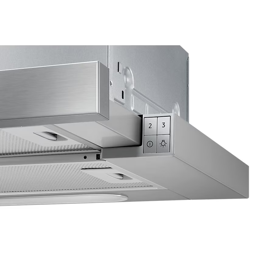 Hota incorporabila telescopica Samsung NK24M1030IS/UR, Putere de absorbtie 392 m3/h, Iluminare LED, Clasa C, 60 cm, Inox [4]