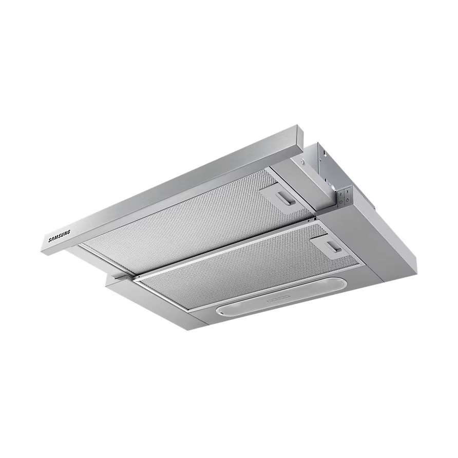 Hota incorporabila telescopica Samsung NK24M1030IS/UR, Putere de absorbtie 392 m3/h, Iluminare LED, Clasa C, 60 cm, Inox [3]