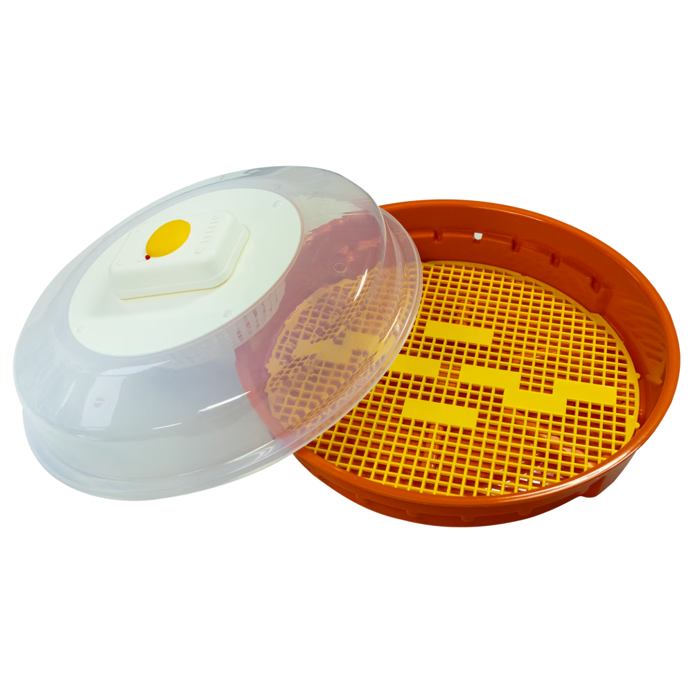 Incubator electric oua (clocitoare) cu intoarcere manuala PUISOR NOU IO-102, putere 100 W, intoarcere manuala, temperatura reglata din fabrica, capacitate 70 oua gaina si 120 oua prepelita [2]