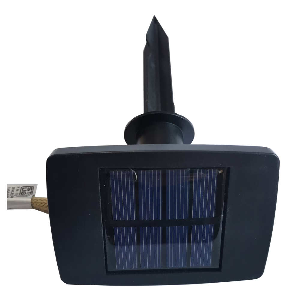 Instalatie 10 becuri LED solare de exterior pentru gradina Star-Light, 800 mAh, silver light, IP44, 570 cm [3]