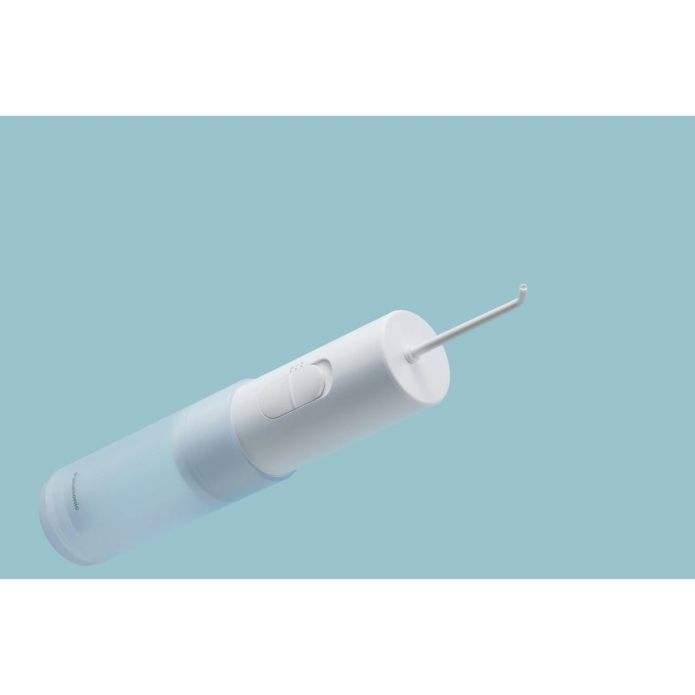 Irigator bucal Panasonic EW-DJ11-A503, 2 trepte de presiune, Portabil, 20min autonomie (2xAA), Capacitate 150ml, Alb [3]