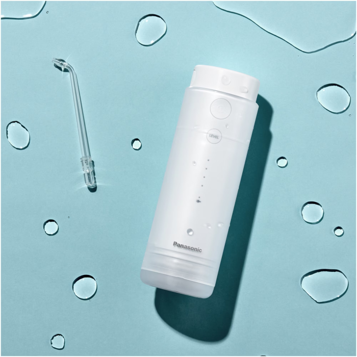 Irigator Bucal Panasonic EW-DJ4B-W503, 4 programe, Acumulator, 10min autonomie, Jet apa Ultrasonic, Alb [4]