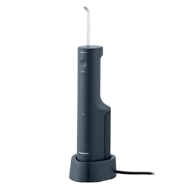 Irigator bucal Panasonic Ultrasonic EW-DJ66-A303, aprox. 647kPa presiune apa, 5 trepte de reglare presiune, portabil, 2duze Ultrasonice incluse, Capacitate rezervor 200 ml, Albastru [3]