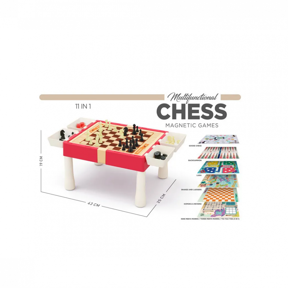 Joc de Masa, Set 11 in 1, Ideal pentru Micii Jucatori [2]