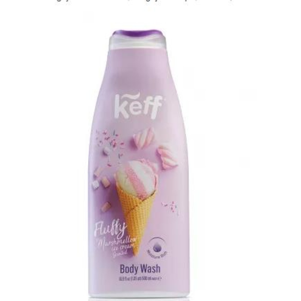 Keff Gel Dus Marshmallow 500ml [1]