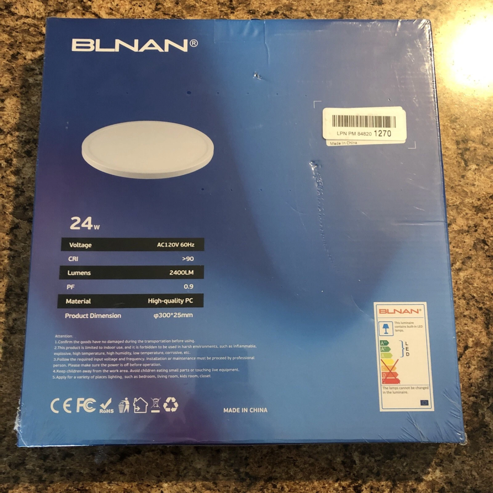 Plafonieră BLNAN LS-CL-G24W-Dim [2]