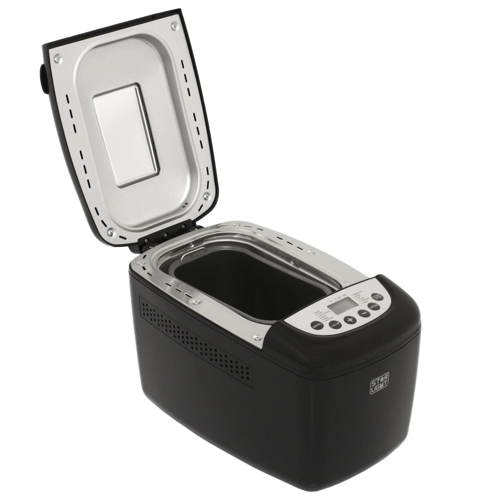 Masina de paine Star-Light MPD-800BL, 800 W, 12 programe, capacitate 1200g, negru [3]