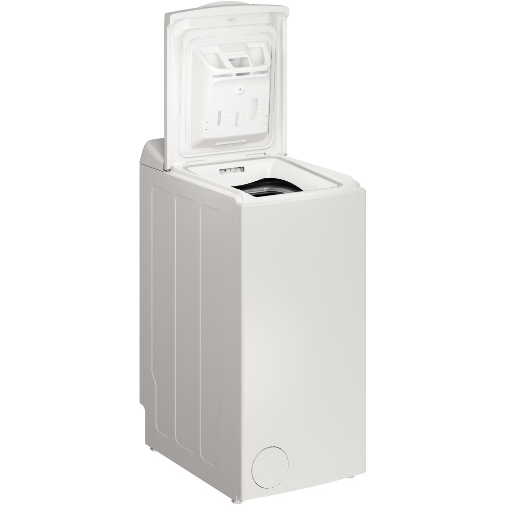 Masina de spalat rufe cu incarcare verticala Indesit BTWL60400EE/N, 6 kg, 1000 RPM, Clasa C, Display LED, Turn&Go, Alb [4]