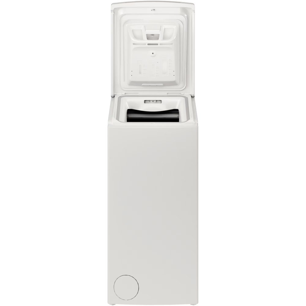 Masina de spalat rufe cu incarcare verticala Whirlpool TDLR6040SEU/N, 6 kg, 1000 RPM, Clasa C, Tehnologia Al 6-lea Simt, Display Digital, Alb [3]