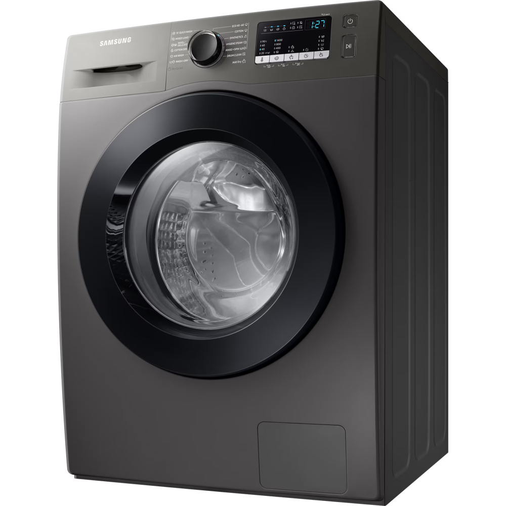 Masina de spalat rufe cu uscator Samsung WD80T4046CX/LE, Spalare 8 kg, Uscare 5 kg, 1400 RPM, Clasa C, Eco Bubble, Bubble Soak, Steam, Airwash, Motor Digital Inverter, Inox [3]