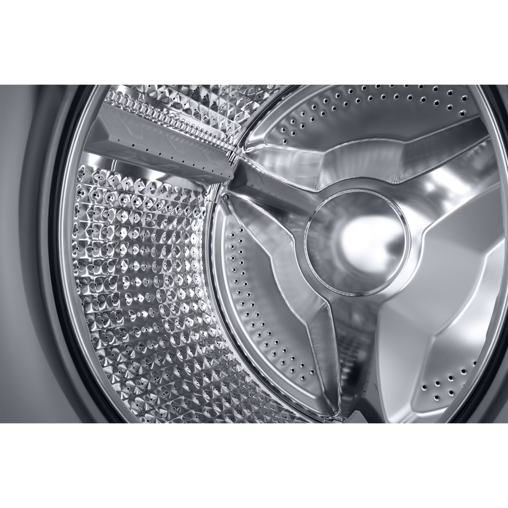 Masina de spalat rufe cu uscator Samsung WD80T4046CX/LE, Spalare 8 kg, Uscare 5 kg, 1400 RPM, Clasa C, Eco Bubble, Bubble Soak, Steam, Airwash, Motor Digital Inverter, Inox [6]
