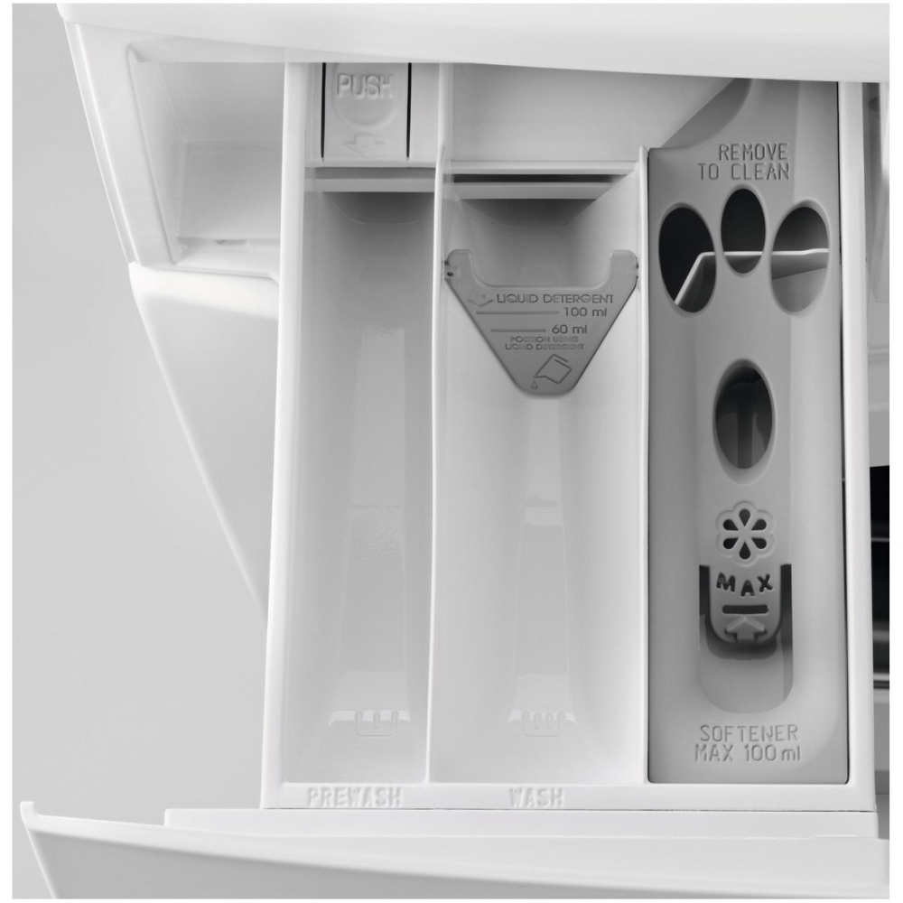 Masina de spalat rufe incorporabila Electrolux EW7N7F348SI, 8 kg, 1400 RPM, Clasa B, Motor Inverter, SensiCare, SteamCare, Alb [2]