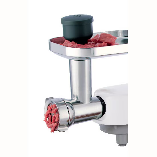 Masina de tocat pentru robotii de bucatarie Kenwood, KAX950ME, 3 site de tocat, accesoriu carnati, accesoriu kebbe, Argintiu [2]
