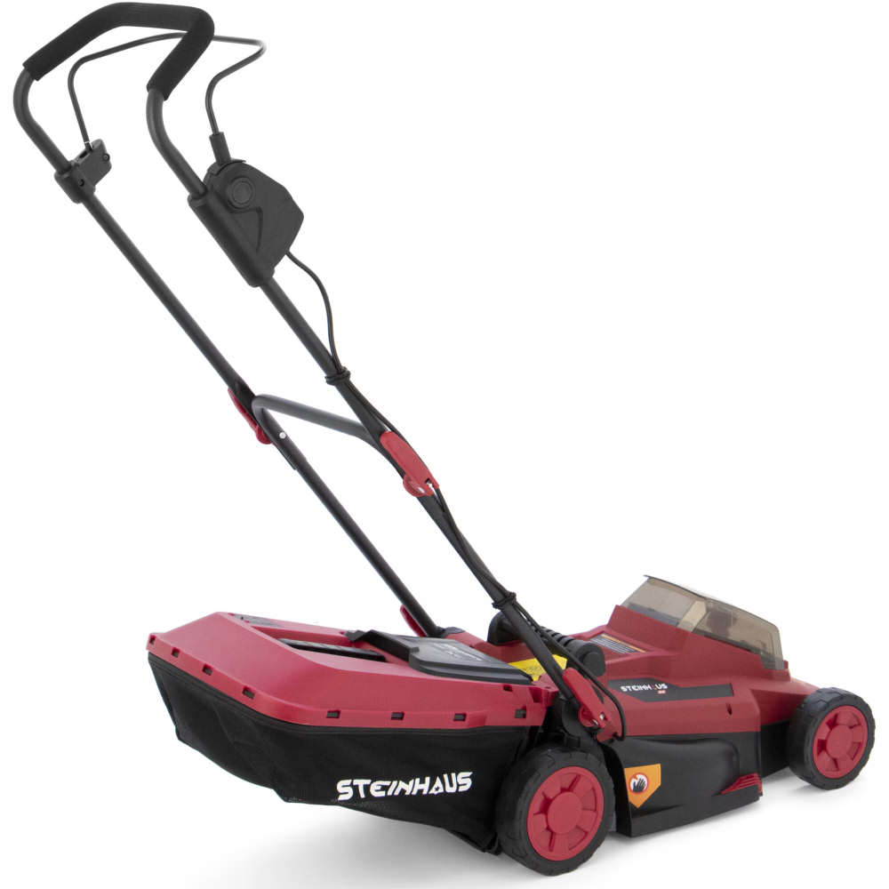 Masina de tuns gazon/iarba pe acumulator, Steinhaus ONE 18V, PRO-ONE-LM, Brushless, fara acumulator/incarcator, latime taiere 33 cm, 5 trepte de taiere, inaltime taiere 25-75 mm, sac colector 30 L, ta [3]