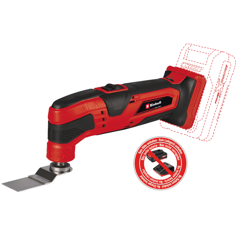 Masina multifunctionala fara fir Einhell PXC TC-MG 18 Li Solo, oscilatii 20000 min^-1 [2]