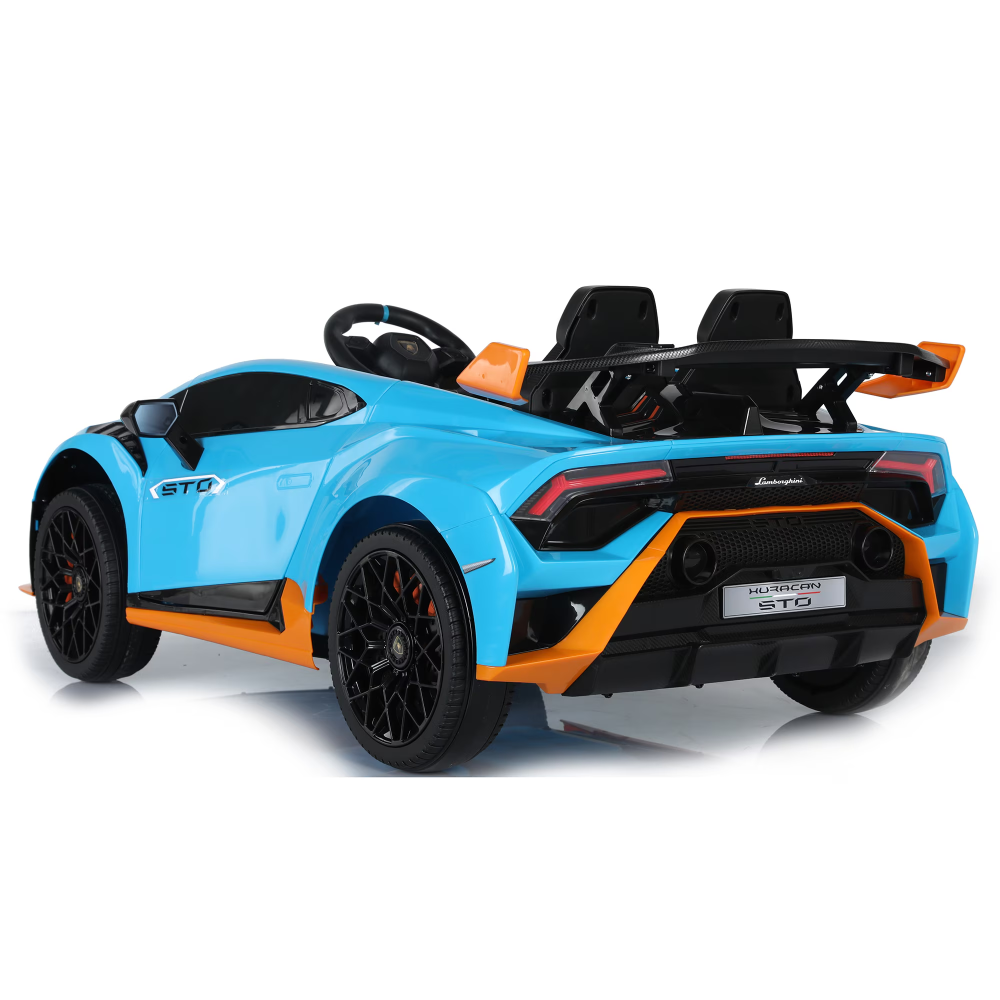 Masinuta electrica Mappy Lamborghini Huracan, cu functie drift, Albastru / Portocaliu [2]