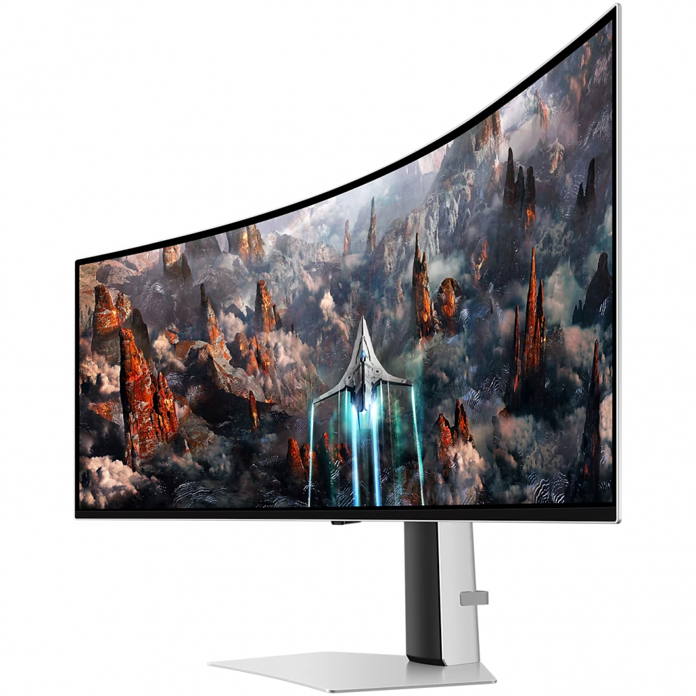 Monitor Gaming Curbat OLED Samsung Odyssey G9 49", DualQHD (5120 x 1440), 240Hz, 0.03ms, AMD FreeSync™ Premium Pro, NVIDIA G-Sync™ (RESIGILAT - Cu DEFECT IN PARTEA DREAPTA JOS) [3]