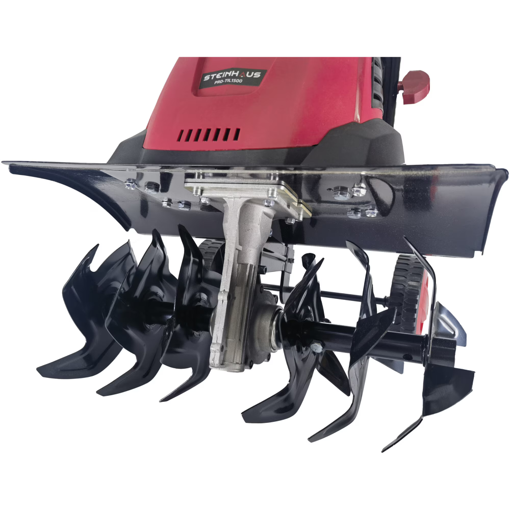 Motosapa electrica Steinhaus PRO-TIL1500, putere 1500 W, latime lucru 45 cm, adancime lucru 22 cm, cu roti si 6 cutite [6]