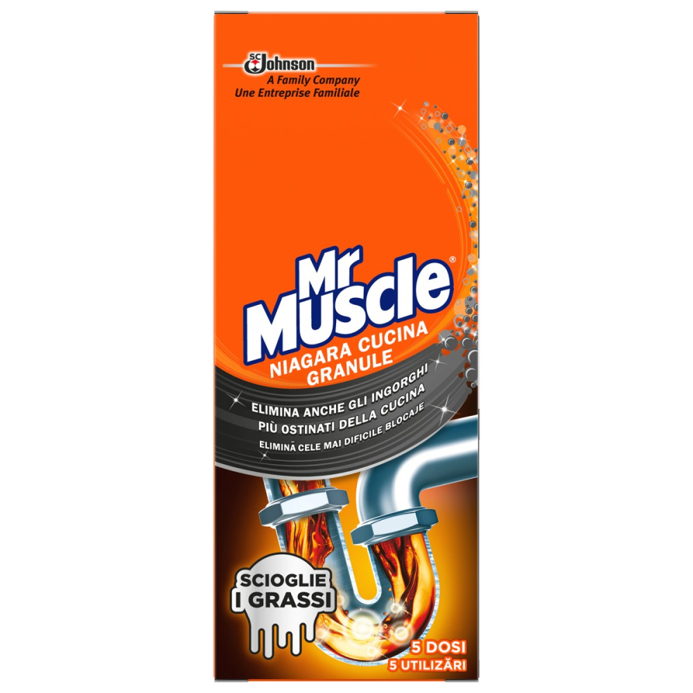 Mr. Muscle Granule Desfundat Tevi 250gr [1]