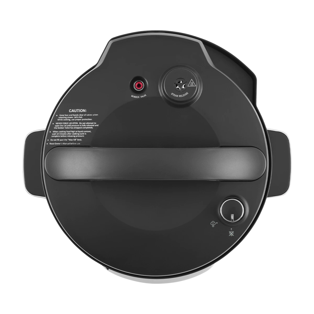 Multicooker cu gatire sub presiune Crock-Pot Turbo Express CS062X, 5.6 l, control digital, gatire Sous Vide, 15 programe, 7 moduri de gatire, argintiu [2]