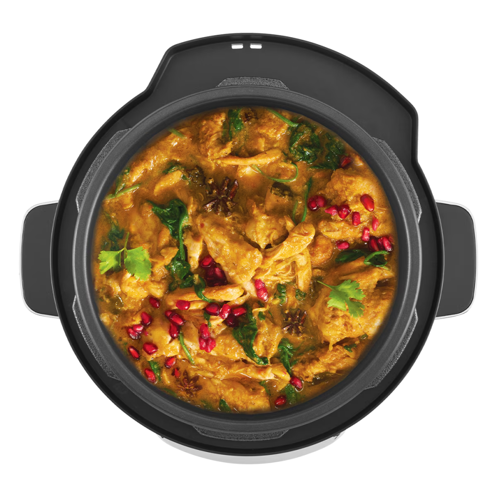 Multicooker cu gatire sub presiune Crock-Pot Turbo Express CS062X, 5.6 l, control digital, gatire Sous Vide, 15 programe, 7 moduri de gatire, argintiu [3]