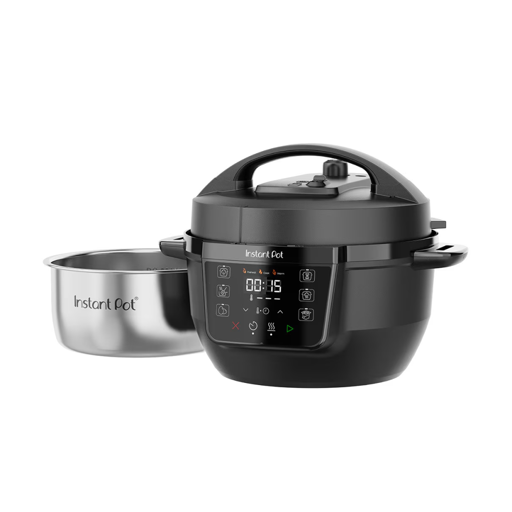 Multicooker cu gatire sub presiune Instant Pot Mini 140-8000-01-EU, 7 functii, 3.8L, vas interior din otel inoxidabil, suport pentru aburi, negru [3]