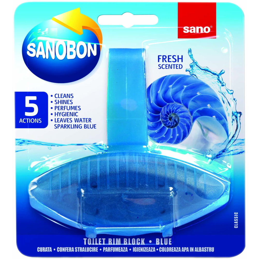 Odorizant toaleta SanoBon Fresh scented 5in1 55gr [1]