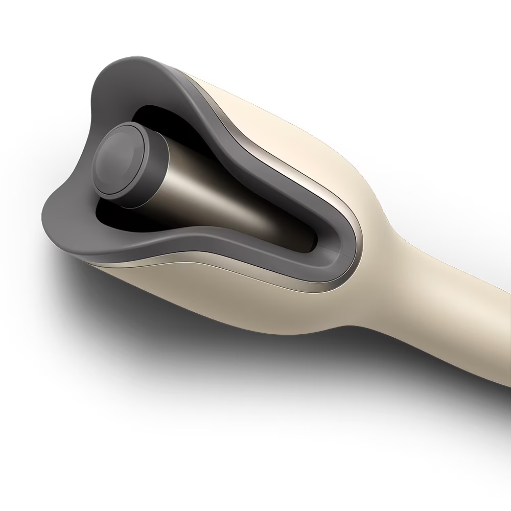 Ondulator automat Philips SenseIQ Seria 8000 BHB887/00, tehnologie SenseIQ, 3 setari de temperatura, 3 directii ondulare, ingrijire cu ioni, Champagne [4]