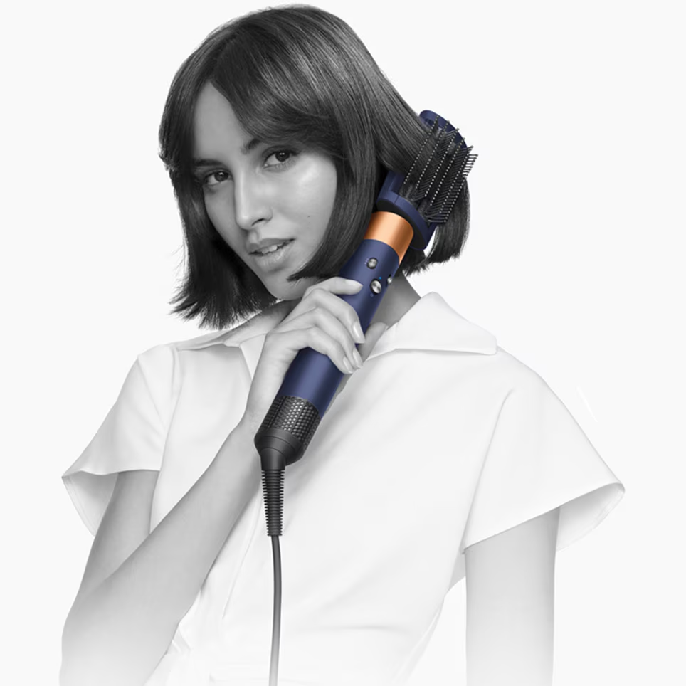 Ondulator Multistyler Dyson HS05 Airwrap Complete Long Volumise 581143-01, 3 trepte de viteza, 3 trepte de temperatura, Albastru de Prusia/Cupru [5]