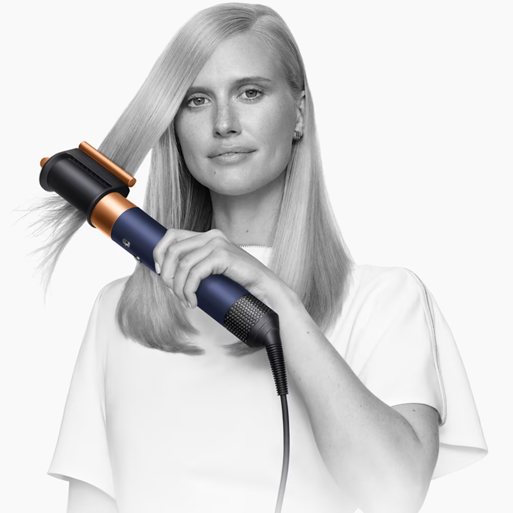 Ondulator Multistyler Dyson HS05 Airwrap Complete Long Volumise 581143-01, 3 trepte de viteza, 3 trepte de temperatura, Albastru de Prusia/Cupru [6]