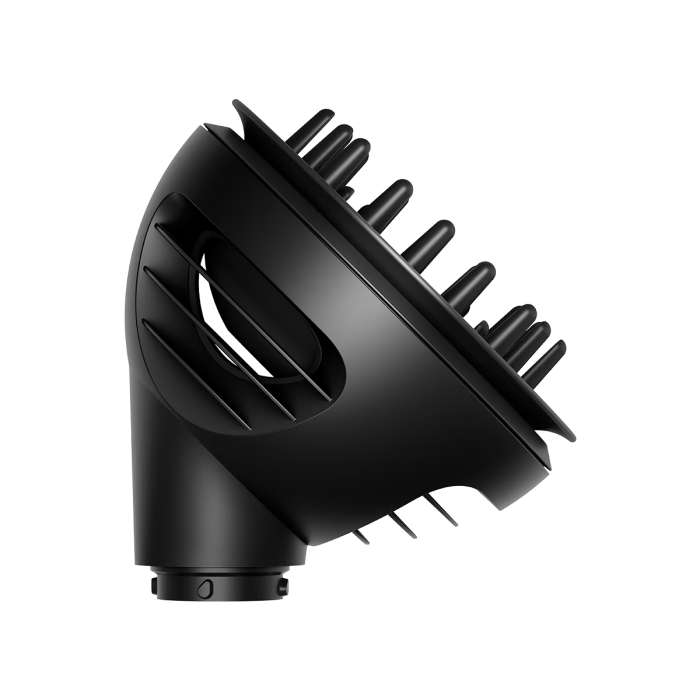 Ondulator multistyler Dyson HS08 Airwrap i.d.™ Curly+Coily 599039-01, 1300 W, 3 viteze, 3 temperaturi, conexiune Bluetooth®, Jasper Plum [3]