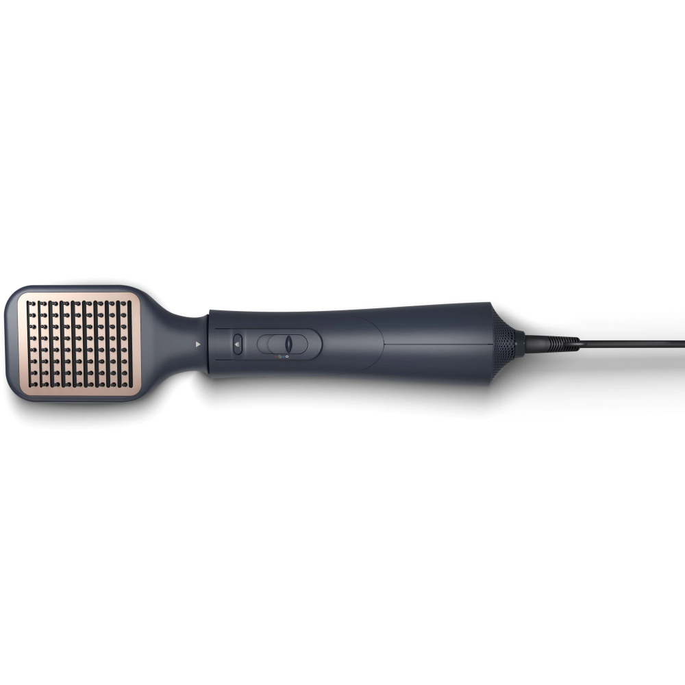 Perie cu aer cald Philips Seria 5000 BHA530/00, 1000W, tehnologie de distributie uniforma a caldurii, de 4 ori mai multi ioni, 5 accesorii, diametru perie 38mm, setare temperatura de ingrijire si aer [3]