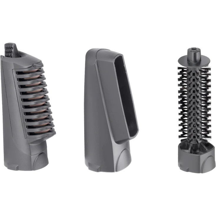 Perie rotativa BaByliss AS960E, 1000W, Ionizare, 4 Accesorii, 2 Setari temperatura/viteza, Cool-Shot, geanta depozitare, Roz-Gri [3]