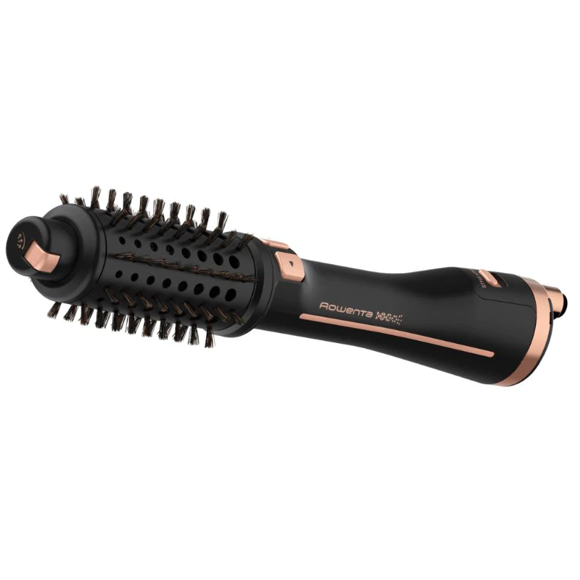 Perie rotativa ROWENTA Ultimate Experience CF9620F0, 3 trepte temperatura, Invelis ceramic, Negru/ Auriu [3]