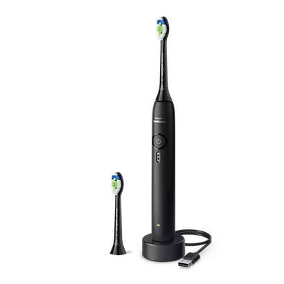 Periuta de dinti elctrica Philips Sonicare 3100 neagra + 2 reserve HX4032/32 [2]