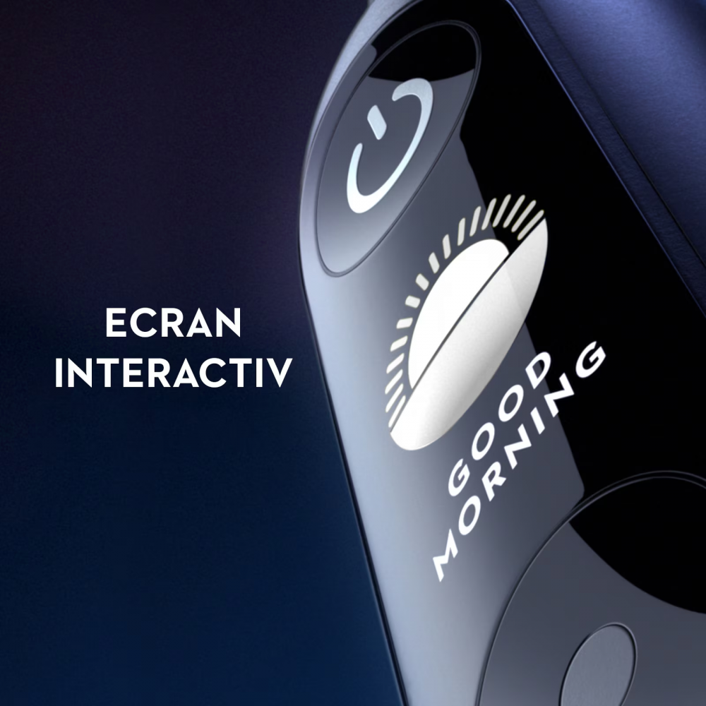 Periuta de dinti electrica Oral-B iO6 cu tehnologie magnetica si micro-vibratii, inteligenta artificiala, display led interactiv, senzor de presiune smart, timer vizibil, 5 moduri, 1 capat, trusa de c [5]