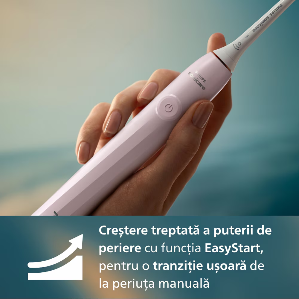 Periuta de dinti electrica PHILIPS Sonicare HX4022/03, 31000 miscari/min, 1 program, 2 capate, roz [4]
