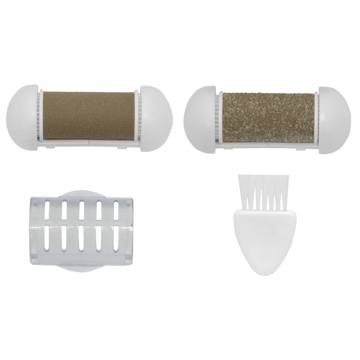 Pila electrica pentru talpi si calcaie Star-Light FCL-2400DWH, Lumina, 2 trepte de putere, 2000 RPM, Acumulator 1200 mAh, Rezistent la apa, Alb [3]